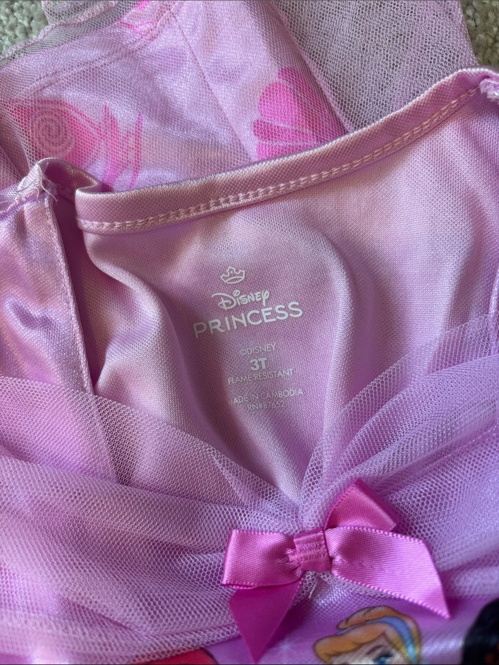 Disney Princess Pink & Light Pink Tulle Dress